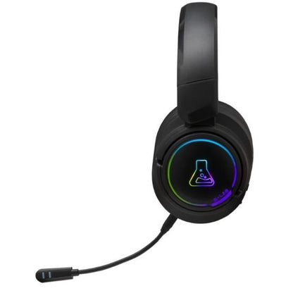 Wireless Gaming Headset - The G-Lab - KORP IRIDIUM - Microphone - RGB - PC/PS4/Xbox One - Black