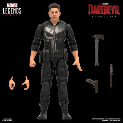 Marvel Legends Daredevil Born Again Punisher figure 15cm
