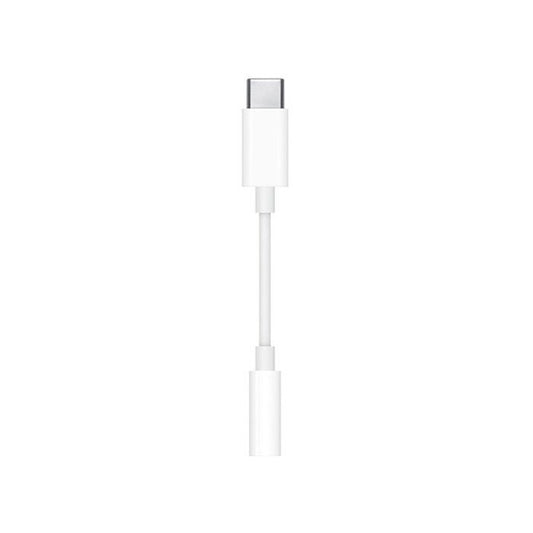 Adapter - APPLE - MW2Q3ZM/A - USB-C to Jack 3.5 - White - 0.09 kg