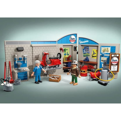 PLAYMOBIL - 71620 - Vespa Retro Garage