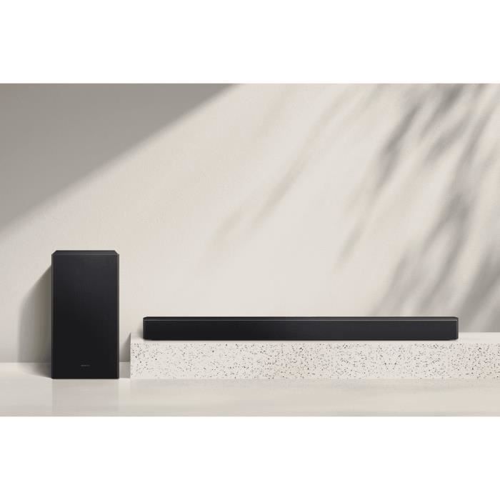 SAMSUNG HW-B460F/XE - Series 2.1ch Soundbar - 6.5'' Wireless Subwoofer - Adaptive Sound Lite