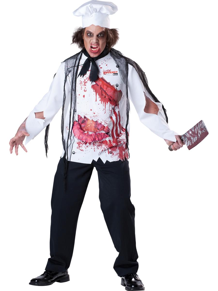 GOREmet Zombie Chef Deluxe Adult Costume Medium