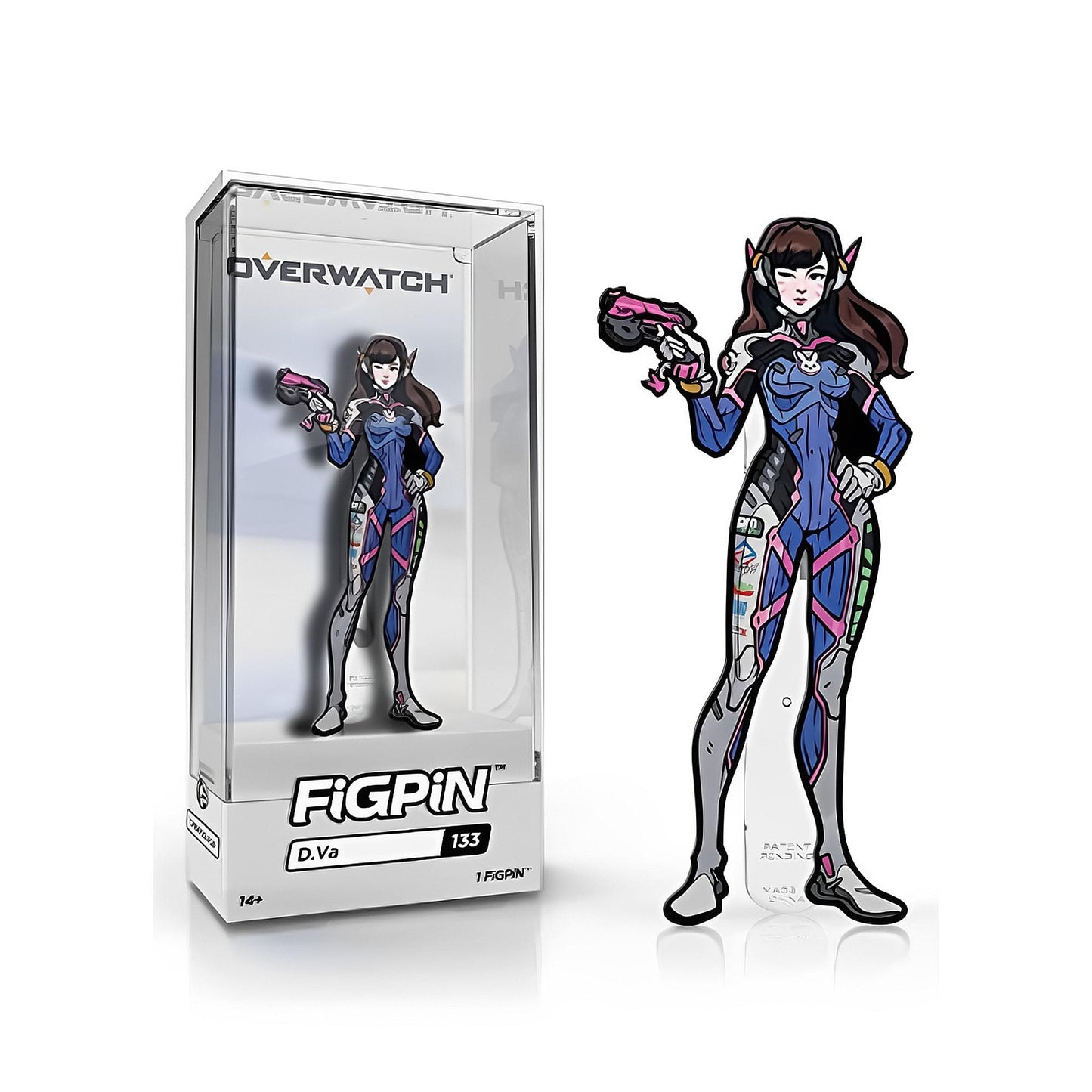 Overwatch 3-Inch Collectible Enamel FiGPiN Wave 1 - D. Va