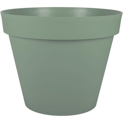 EDA Plastic - Tuscan round flower pot - Ø 60 x H47 cm - 76 L - Bay green