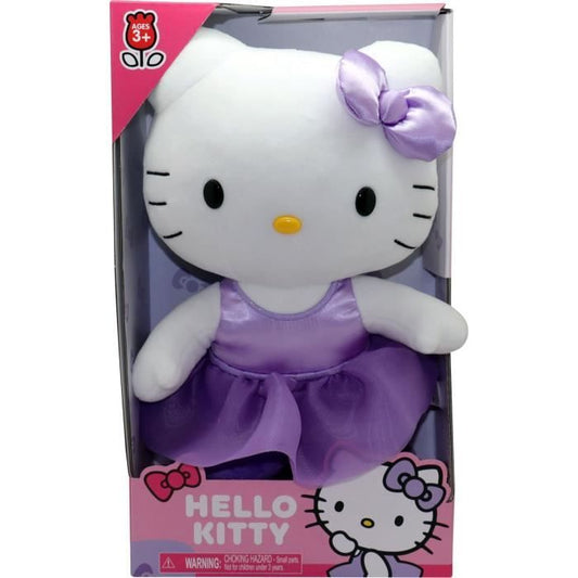 Plush - GPTOYS - HELLO KITTY - HKT121 - Purple satin dress model - 30 cm - From 3 years old
