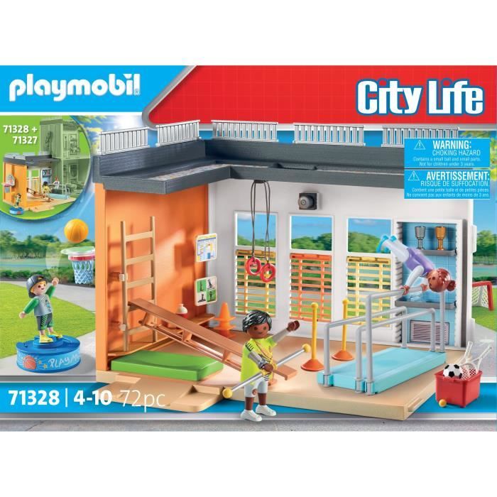 PLAYMOBIL 71328 Sports hall - City Life - School - Love to learn School world