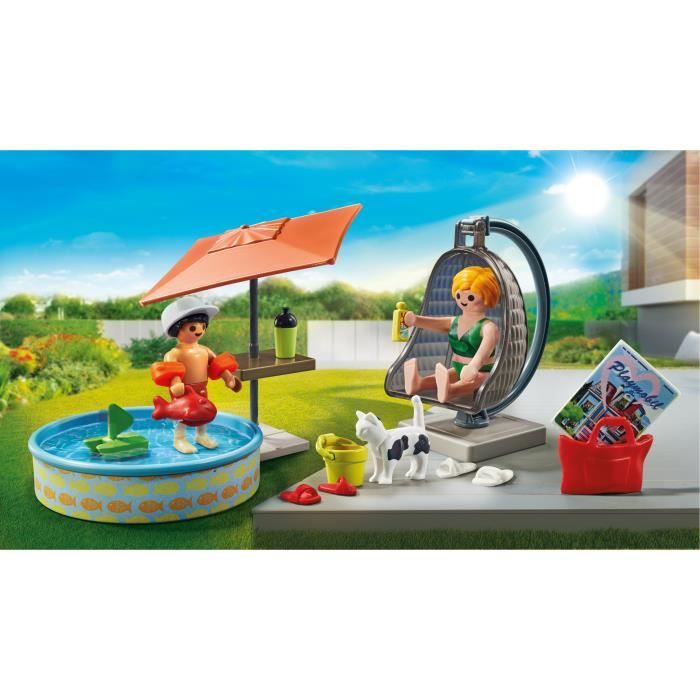 PLAYMOBIL 71476 Mom and child with hanging chair