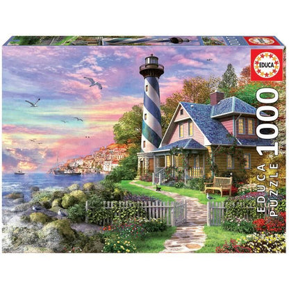 EDUCA 1000 Phare Puzzle A Rock Bay