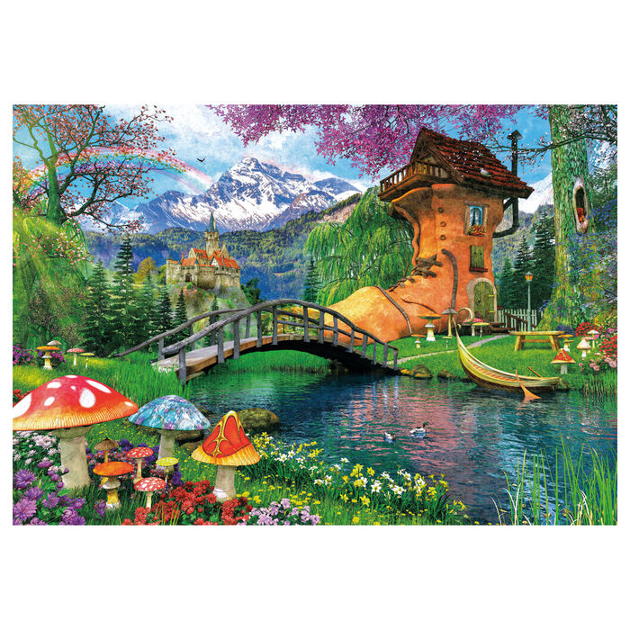 The Old Shoes House puzzle 500pcs