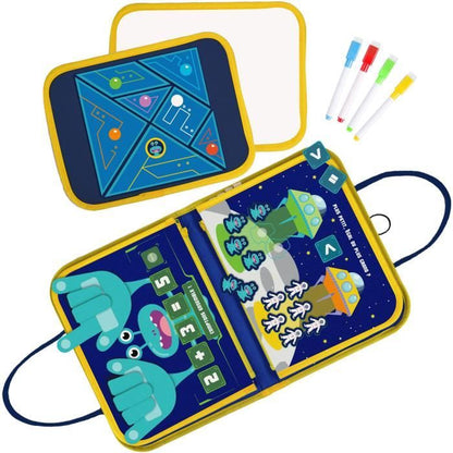 Space Activity Pouch - Montessori - JADE - Educational Game - Travel - Sensory - Children's Game - French Design
