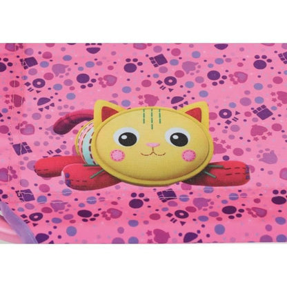 Garden furniture - FUN HOUSE - Gabby and the Magic House garden furniture Table 46 x 46 cm 2 folding chairs parasol 125 x 100 cm