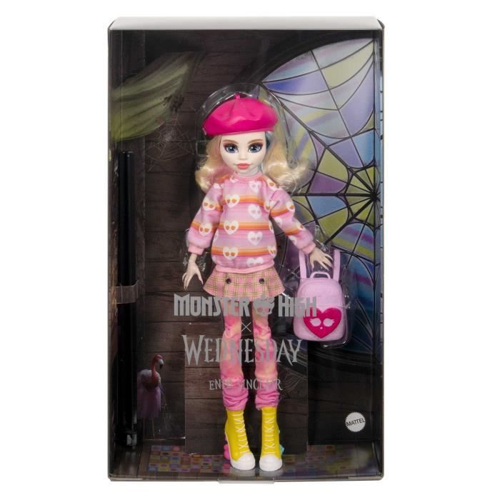 Monster High - Enid Sinclair - Doll in pink outfit with accessories - Monster High - HXJ05