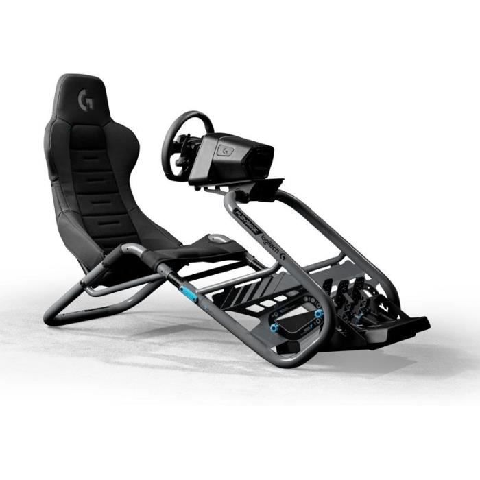 Simulation Seat - PLAYSEAT - Trophy x Logitech G Edition - Grey/Black