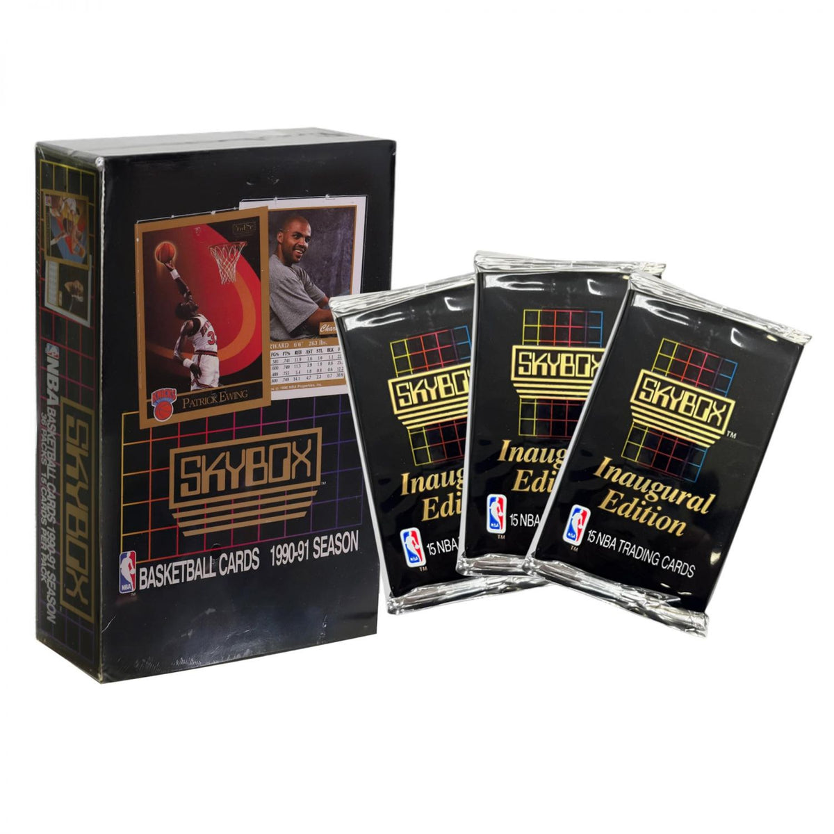 NBA 1990-91 Skybox Series 1 Sealed Box| 36 Packs