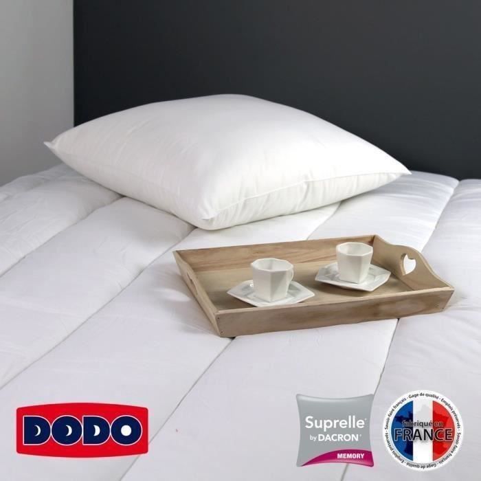 Dodo pillow with memory of suprelle memory 65x65cm