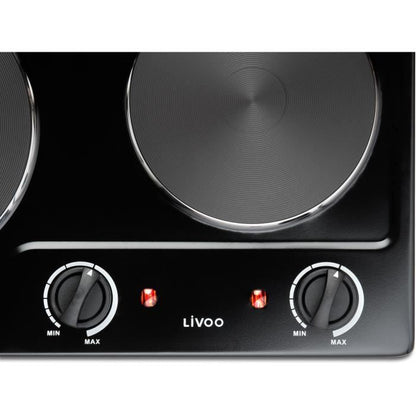 Livoo Built -down double hob - Doc168n