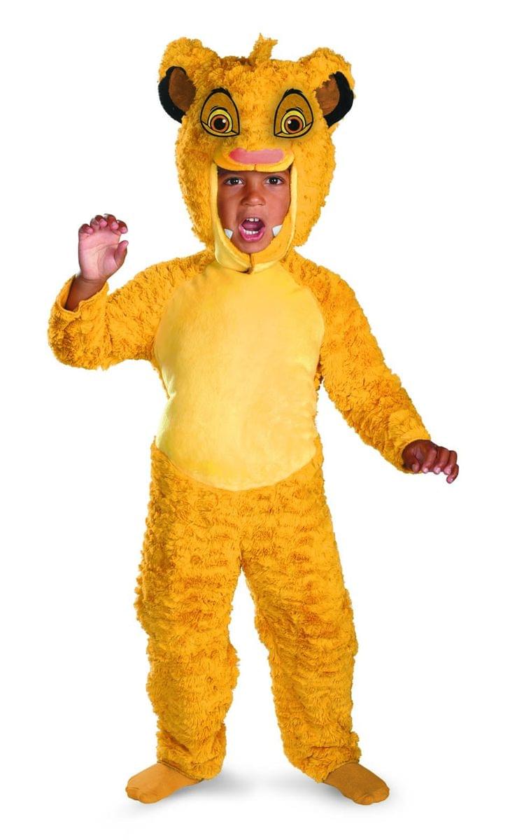 Disney The Lion King Simba Deluxe Plush Costume Child 3T-4T