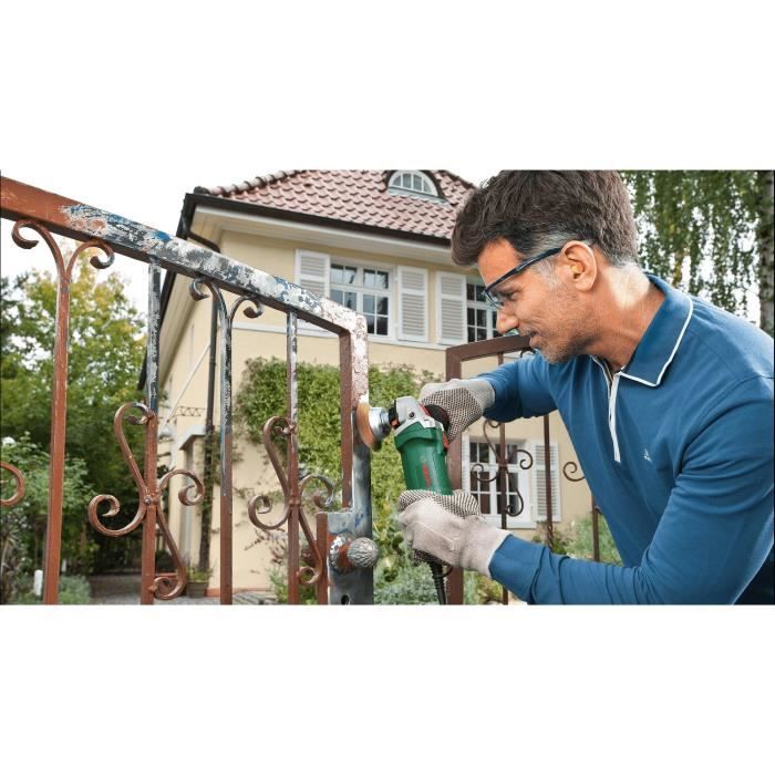 Bosch hand grinder - PWS 850-125 + AVH + Diamond disc - 06033A270C