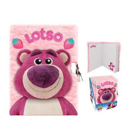 Disney Pixar Toy Story Lotso plush notebook