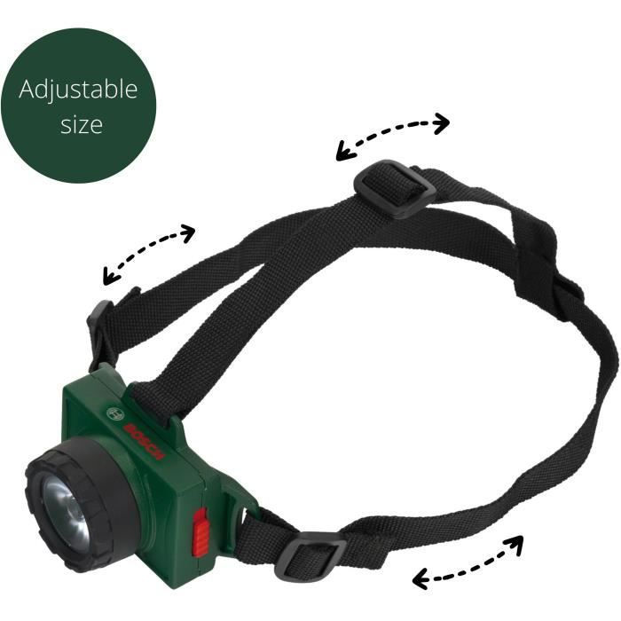 Headlamp - Theo Klein - Bosch - Battery - 2 modes - Range 8m