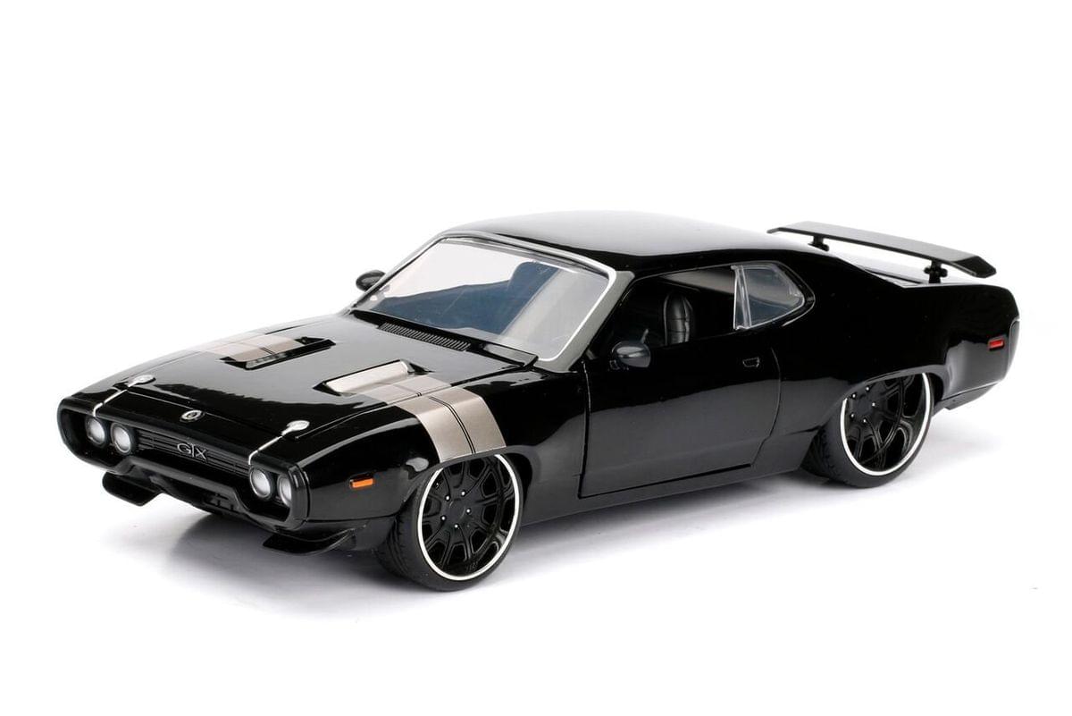 Fast & Furious 1:24 Diecast Vehicle: Dom's Plymoth GTX, Black