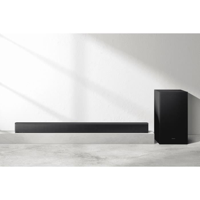 SAMSUNG HW-B66CF/XE - Series 3.1ch soundbar - 6.5'' wireless subwoofer - HP Central - Adaptive Sound Lite