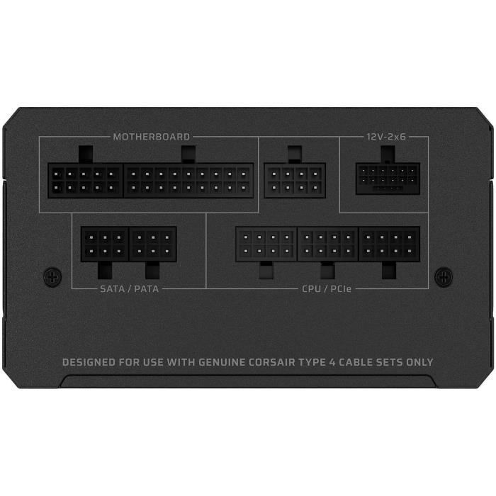 PC power supply - CORSAIR - CP-9020297-EU - RMe Series RM1000e ATX Fully Modular Cybenetics Gold Power Supply