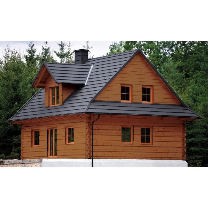 2 in 1 High Protection Stain - Medium Satin Oak - BONDEX - 5 L